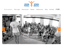 Tablet Screenshot of jogafoksal.pl